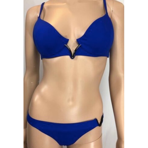 La Perla Other - La Perla Womens Bikini Top 2 Pieces Blue 38 B XXS